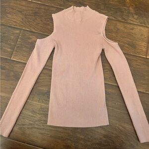 Blush pink size small long sleeve